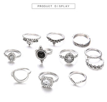 Load image into Gallery viewer, Crystal Finger Knuckle Rings Sets