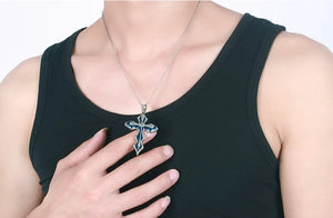 Pendant Mens Necklaces Cross Arrowhead Anchor