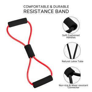 TPE Yoga Resistance Rubber Elastic Band Fitness Equipment