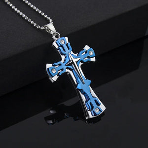 Pendant Mens Necklaces Cross Arrowhead Anchor