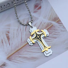 Load image into Gallery viewer, Pendant Mens Necklaces Cross Arrowhead Anchor