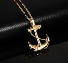 Load image into Gallery viewer, Pendant Mens Necklaces Cross Arrowhead Anchor