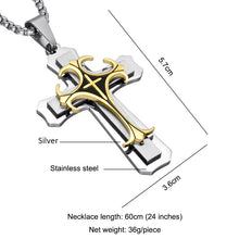 Load image into Gallery viewer, Pendant Mens Necklaces Cross Arrowhead Anchor