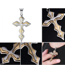 Load image into Gallery viewer, Pendant Mens Necklaces Cross Arrowhead Anchor