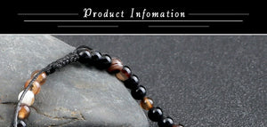 4mm Natural Agates Chakra Bead Bracelets