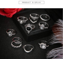 Load image into Gallery viewer, Crystal Finger Knuckle Rings Sets