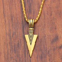 Load image into Gallery viewer, Pendant Mens Necklaces Cross Arrowhead Anchor