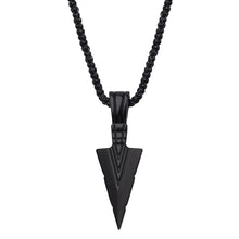 Load image into Gallery viewer, Pendant Mens Necklaces Cross Arrowhead Anchor