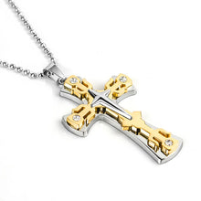 Load image into Gallery viewer, Pendant Mens Necklaces Cross Arrowhead Anchor