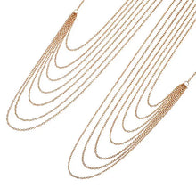 Load image into Gallery viewer, Sexy Chain Necklace Women Necklaces&amp;Pendants Tassel Alloy Punk Long Necklace  New Designer Female Fashion Jewelry