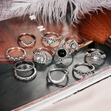 Load image into Gallery viewer, Crystal Finger Knuckle Rings Sets