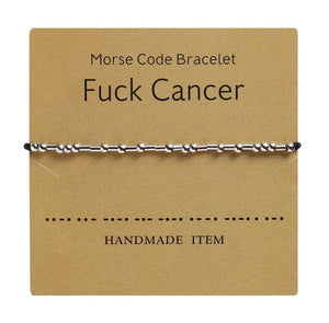 Morse Code F--- It Friendship Bracelets