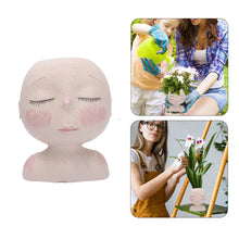 Load image into Gallery viewer, Girls Face Succulent Flower Pot