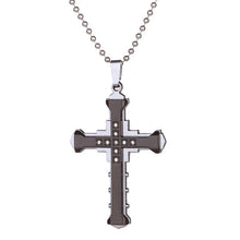 Load image into Gallery viewer, Pendant Mens Necklaces Cross Arrowhead Anchor