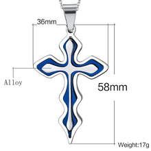 Load image into Gallery viewer, Pendant Mens Necklaces Cross Arrowhead Anchor