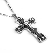 Load image into Gallery viewer, Pendant Mens Necklaces Cross Arrowhead Anchor