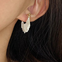 Load image into Gallery viewer, New Fashion Trend Unique Design Elegant Exquisite Light Luxury Long Tassel Earrings Female Jewelry Party Premium Gift Wholesale