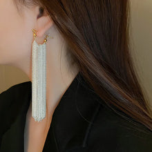 Load image into Gallery viewer, New Fashion Trend Unique Design Elegant Exquisite Light Luxury Long Tassel Earrings Female Jewelry Party Premium Gift Wholesale