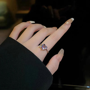 Unique Design Elegant Delicate Exaggerated Lines Ring Jewelry