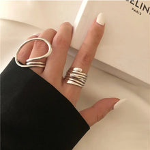 Load image into Gallery viewer, Unique Design Elegant Delicate Exaggerated Lines Ring Jewelry