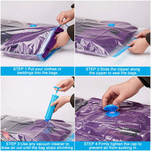 Load image into Gallery viewer, 5Pcs Vacuum Storage Bags for Comforters Clothes Pillow Bedding Blanket Storage