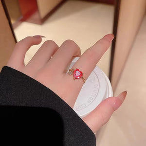 Unique Design Elegant Delicate Exaggerated Lines Ring Jewelry