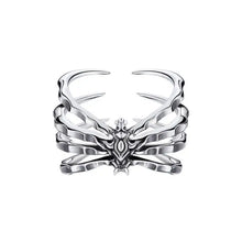 Load image into Gallery viewer, Buyee 925 Sterling Silver Unique Ring Finger Personality Animal Open Ring