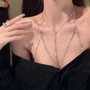 Sexy Rhinestone Body Chain Jewelry