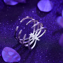 Load image into Gallery viewer, Buyee 925 Sterling Silver Unique Ring Finger Personality Animal Open Ring