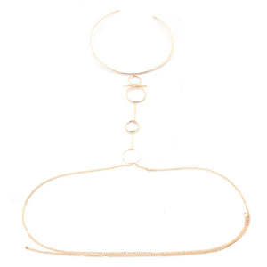 Metal Sexy Body Chain Choker Bra Bikini Belly Chest Chain Summer Beach Harness Necklace Breast Chains for Women Fashion Jewelry