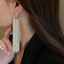 Load image into Gallery viewer, New Fashion Trend Unique Design Elegant Exquisite Light Luxury Long Tassel Earrings Female Jewelry Party Premium Gift Wholesale