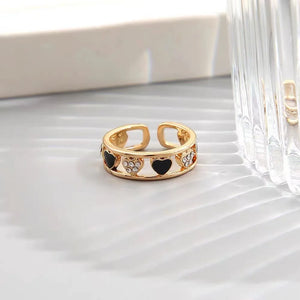 Unique Design Elegant Delicate Exaggerated Lines Ring Jewelry