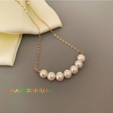 Load image into Gallery viewer, Baroque Pearl Necklace