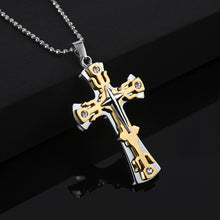 Load image into Gallery viewer, Pendant Mens Necklaces Cross Arrowhead Anchor