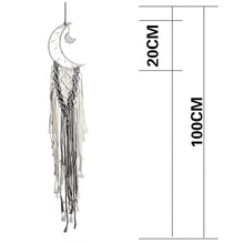 Load image into Gallery viewer, Macrame Wall Hanging Boho Tapestry Angels Wings