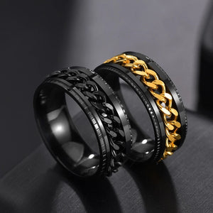 Cool Steel Rotatable Spinner Chain Rings