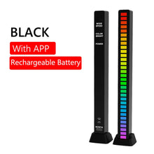 Load image into Gallery viewer, Colorful Sound Control USB/Rechargeable APP Control 32 LED Rhythm Strip Light