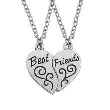 Load image into Gallery viewer, Best Friends Honey Love Couple Pendant Necklace 2 Pcs/ Set