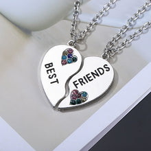 Load image into Gallery viewer, Best Friends Honey Love Couple Pendant Necklace 2 Pcs/ Set