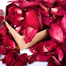 Load image into Gallery viewer, Romantic Natural Dried Rose Petals Bath Spa Shower Bathing