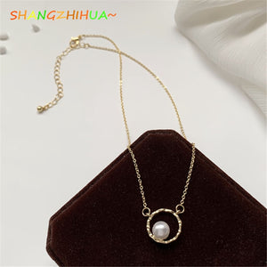 Luxury Baroque Natural Pearl Necklace