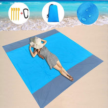 Load image into Gallery viewer, Waterproof Pocket Beach Blanket Mat