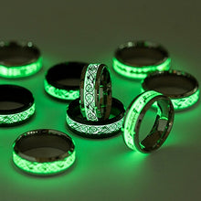 Load image into Gallery viewer, Stainless Steel Fluorescent Rings
