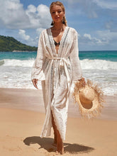 Load image into Gallery viewer, Knitted Beach Dress Tunic Long Cover ups