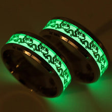 Load image into Gallery viewer, Stainless Steel Fluorescent Rings