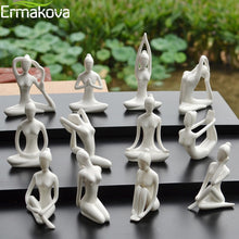 Load image into Gallery viewer, Yoga Poses Porcelain Figurines - Love Essential Being