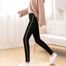Load image into Gallery viewer, Winter Cotton Striped Super Warm Thick Leggings - Love Essential Being