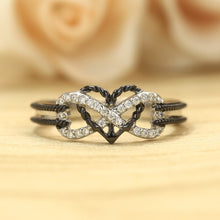 Load image into Gallery viewer, Sterling Endless Love Infinity Ring - Love Essential Being