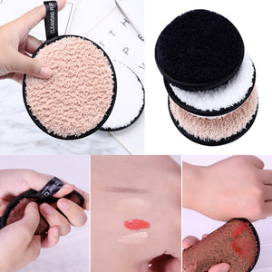 Microfiber Cloth Reusable Makeup Remover Cleansing Puff - Love Essential Being