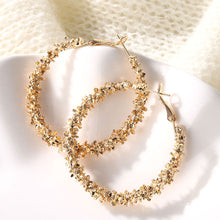 Load image into Gallery viewer, Women&#39;s Fashion Golden Punk Charm Earrings - Love Essential Being